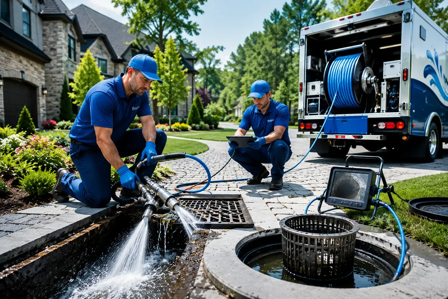 Local outdoor drain cleaning professionals in Hubbardston, MI