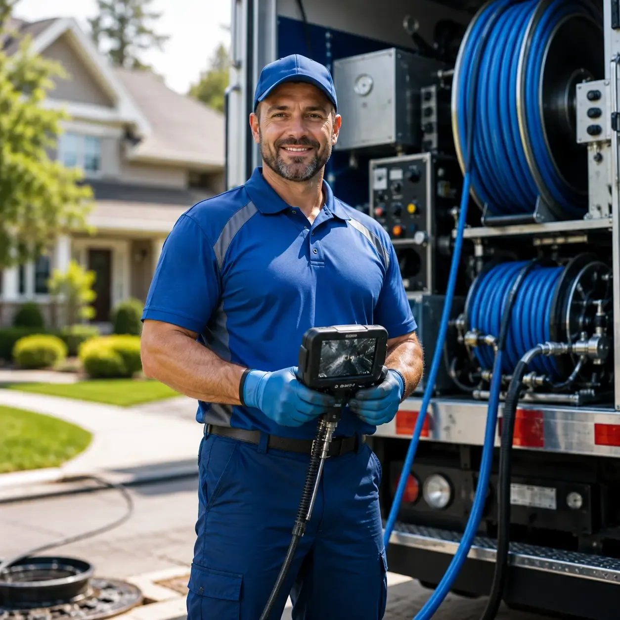 Local outdoor drain cleaning specialists in Hubbardston, MI